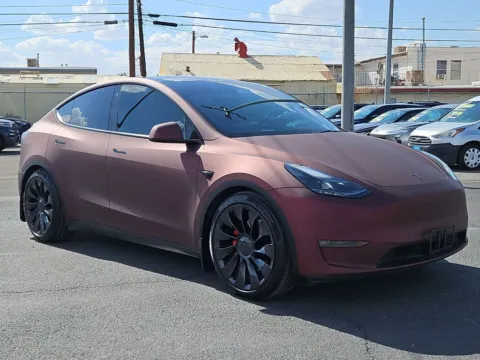 Red 2022 Tesla Model Y Performance for sale in El Paso, TX