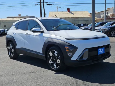 White 2024 Hyundai Kona SEL for sale in El Paso, TX