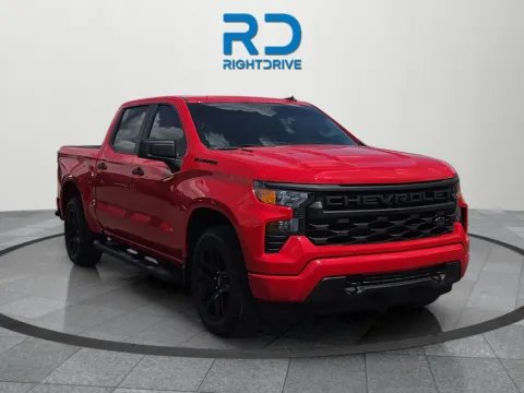 Red 2026 Chevrolet Silverado 1500 Custom for sale in El Paso, TX
