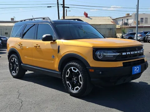 Orange 2022 Ford Bronco Sport Outer Banks for sale in El Paso, TX