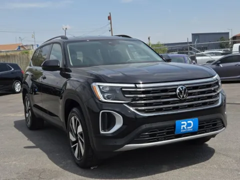 Black 2025 Volkswagen Atlas 2.0T SE w/Technology for sale in El Paso, TX