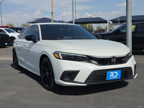 White 2024 Honda Civic Si for sale in El Paso, TX