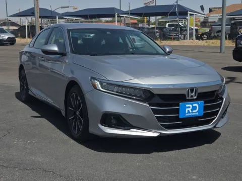 Gray 2021 Honda Accord EX-L for sale in El Paso, TX