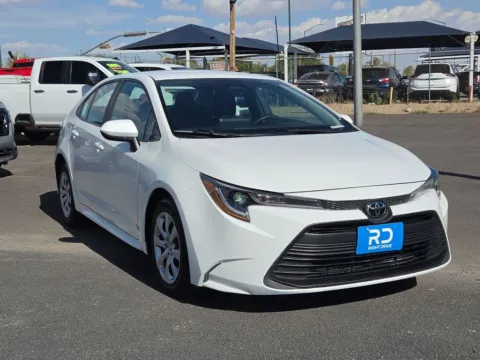 White 2025 Toyota Corolla LE for sale in El Paso, TX