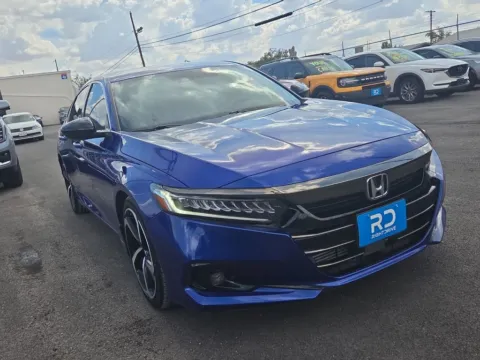 Blue 2022 Honda Accord Sport for sale in El Paso, TX