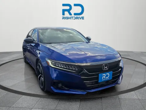 Blue 2022 Honda Accord Sport for sale in El Paso, TX