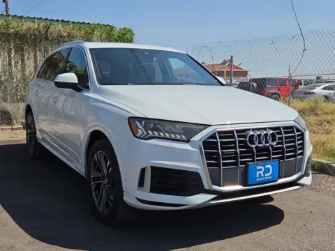 White 2021 Audi Q7 55 Premium Plus for sale in El Paso, TX