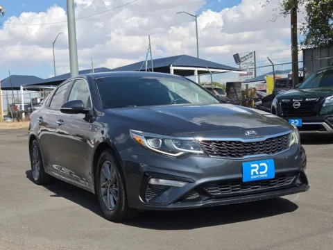 Gray 2020 Kia Optima LX for sale in El Paso, TX
