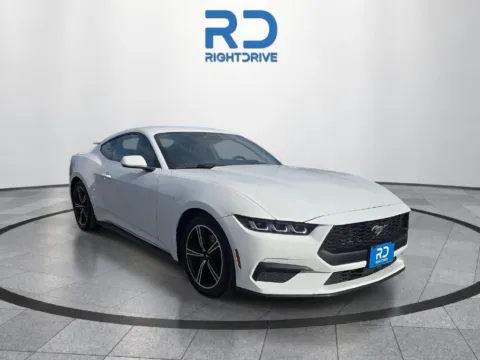 White 2024 Ford Mustang EcoBoost Premium for sale in El Paso, TX