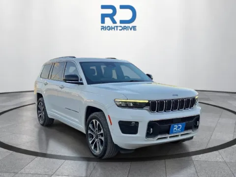 White 2021 Jeep Grand Cherokee L Overland for sale in El Paso, TX