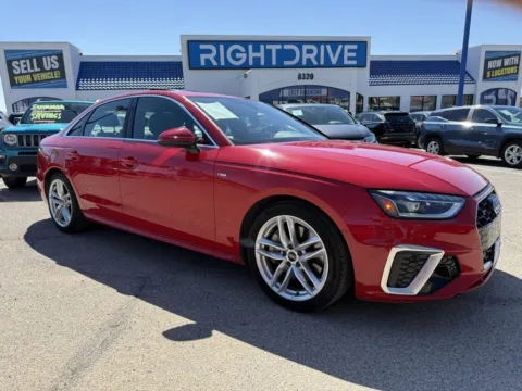 Red 2024 Audi A4 45 S line Premium Plus for sale in El Paso, TX