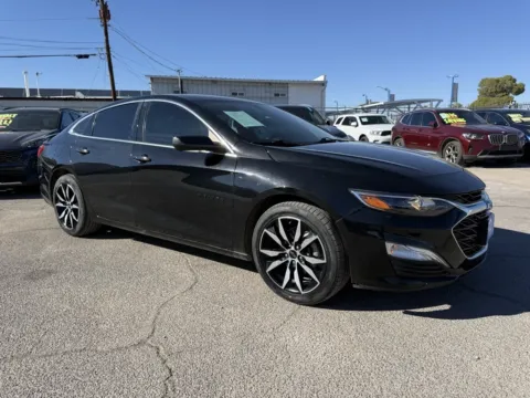 Black 2022 Chevrolet Malibu RS for sale in El Paso, TX