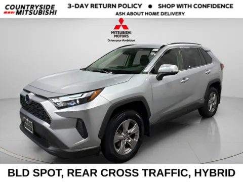 Silver 2024 Toyota RAV4 Hybrid LE for sale in Countryside, IL