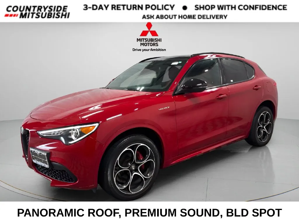 Red 2023 Alfa Romeo Stelvio Veloce for sale in Countryside, IL