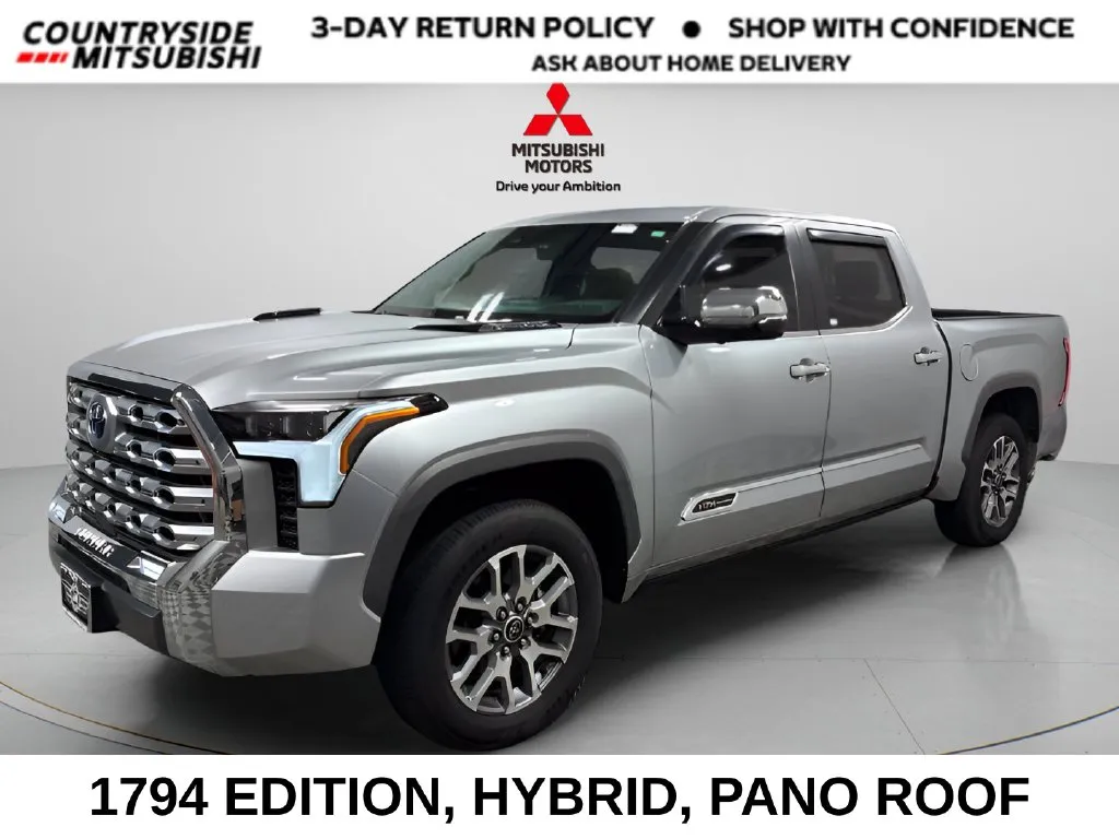 Silver 2024 Toyota Tundra Hybrid 1794 Edition for sale in Countryside, IL