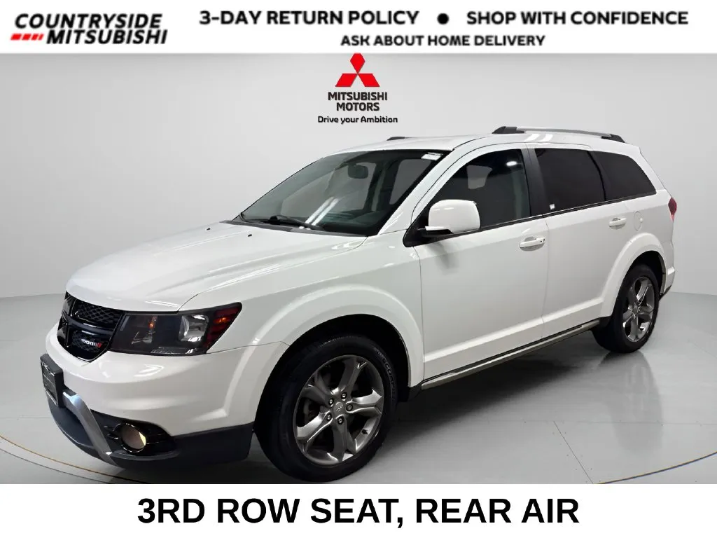 White 2016 Dodge Journey Crossroad for sale in Countryside, IL