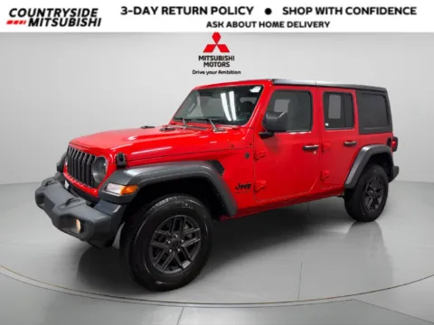 Red 2025 Jeep Wrangler Sport S for sale in Countryside, IL