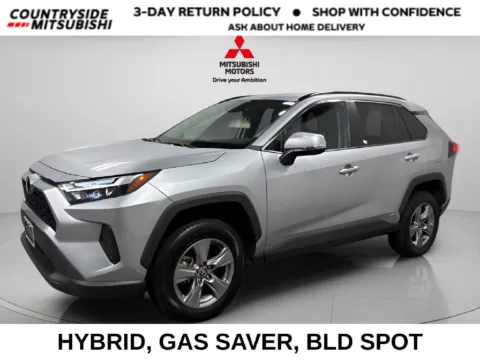Silver 2025 Toyota RAV4 Hybrid LE for sale in Countryside, IL
