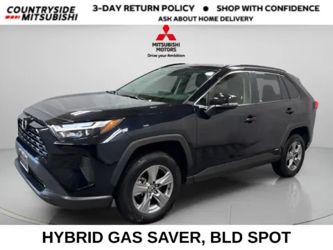 Black 2025 Toyota RAV4 Hybrid LE for sale in Countryside, IL