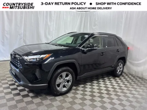 Black 2025 Toyota RAV4 Hybrid LE for sale in Countryside, IL