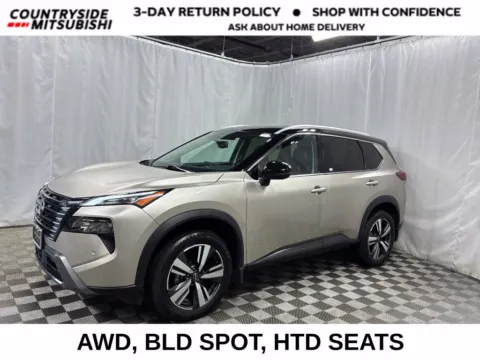 Silver 2024 Nissan Rogue SL for sale in Countryside, IL