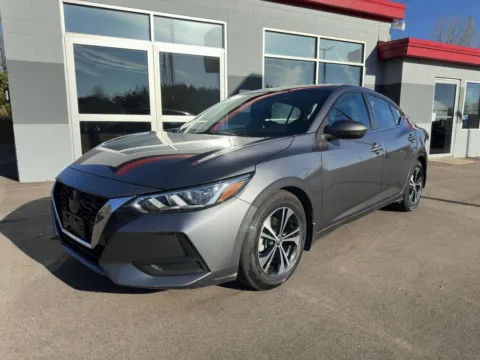Gray 2022 Nissan Sentra SV for sale in Somerset, WI