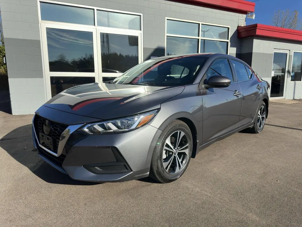 Gray 2022 Nissan Sentra SV for sale in Somerset, WI