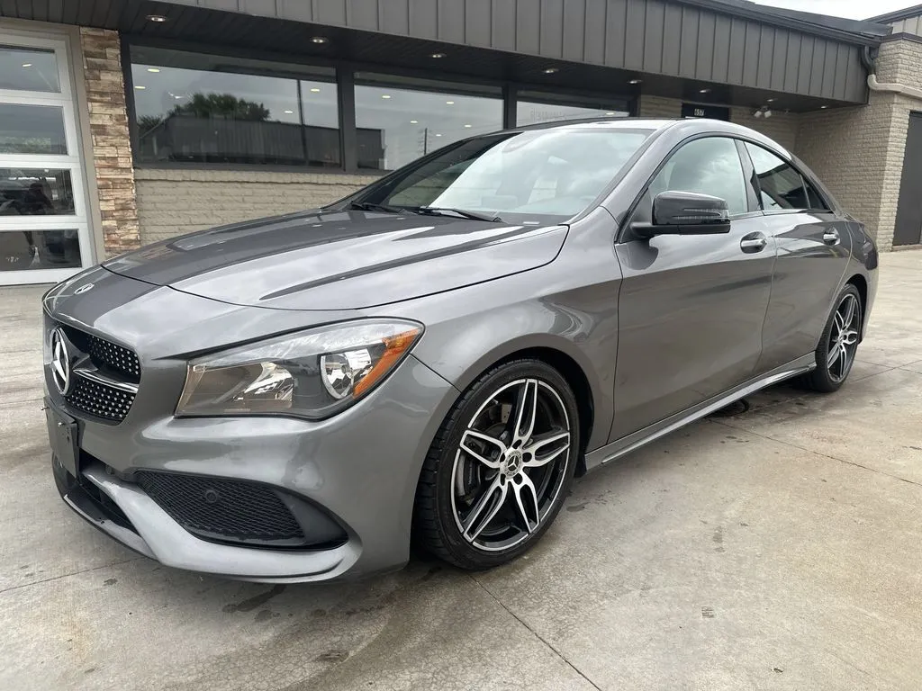 Gray 2019 Mercedes-Benz CLA 250 for sale in Somerset, WI