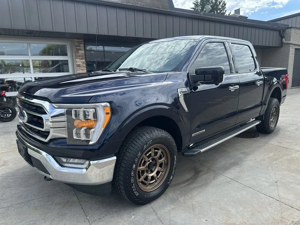 Blue 2023 Ford F-150 XLT for sale in Somerset, WI