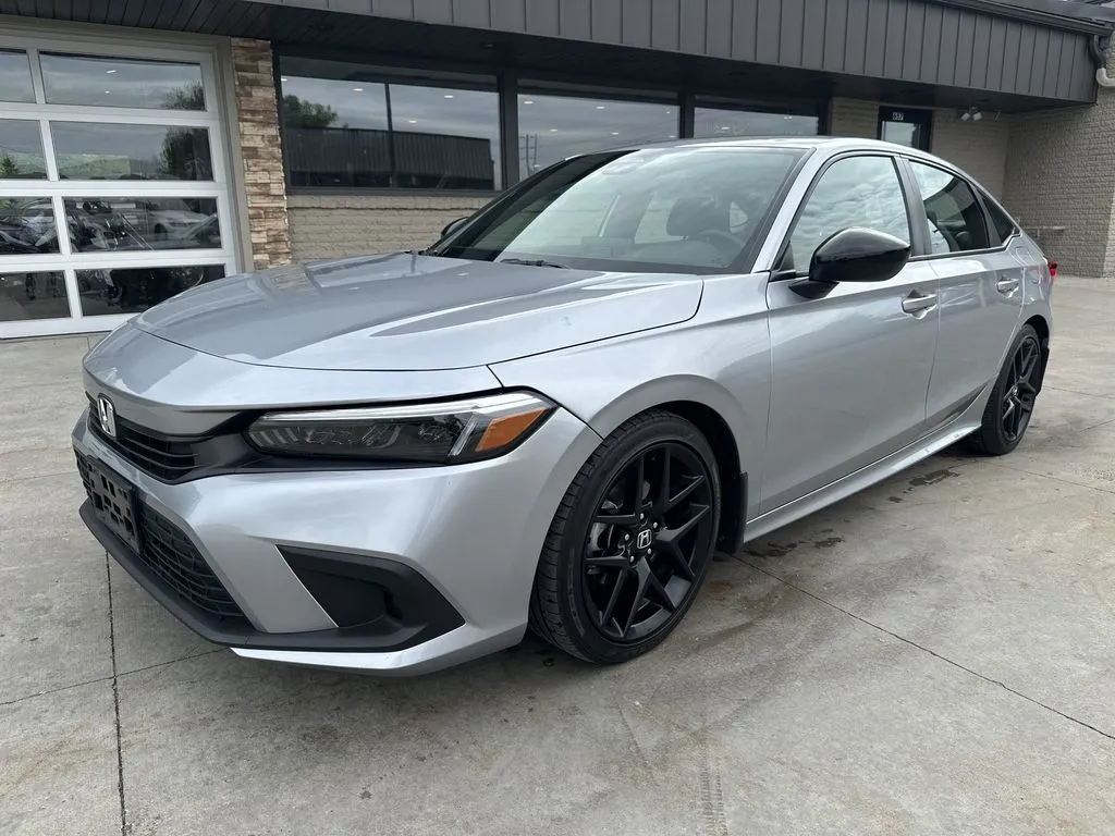 Silver 2024 Honda Civic Sport for sale in Somerset, WI