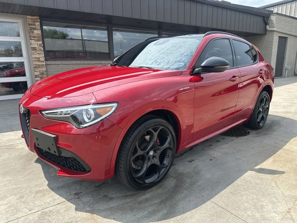 Red 2023 Alfa Romeo Stelvio Veloce for sale in Somerset, WI