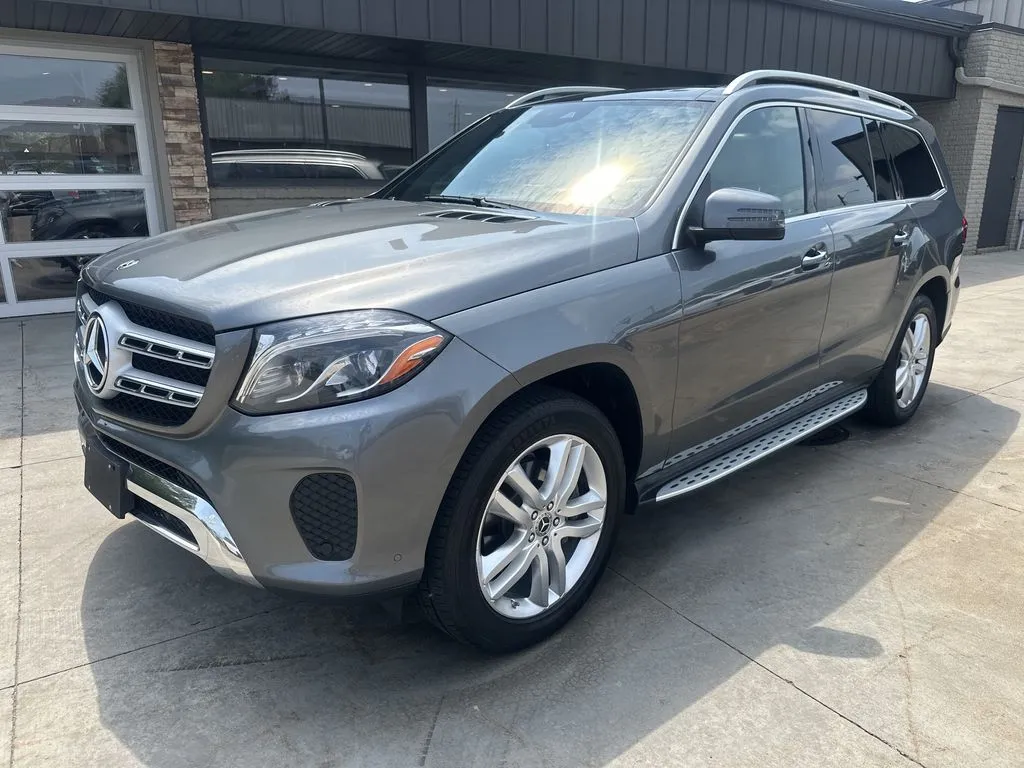 Gray 2019 Mercedes-Benz GLS 450 for sale in Somerset, WI