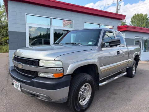Gray 2002 Chevrolet Silverado 2500 HD LS for sale in Somerset, WI