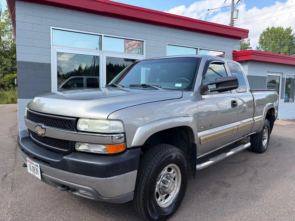 Gray 2002 Chevrolet Silverado 2500 HD LS for sale in Somerset, WI