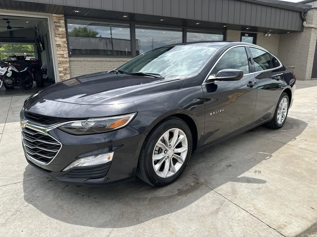 Gray 2023 Chevrolet Malibu LT for sale in Somerset, WI