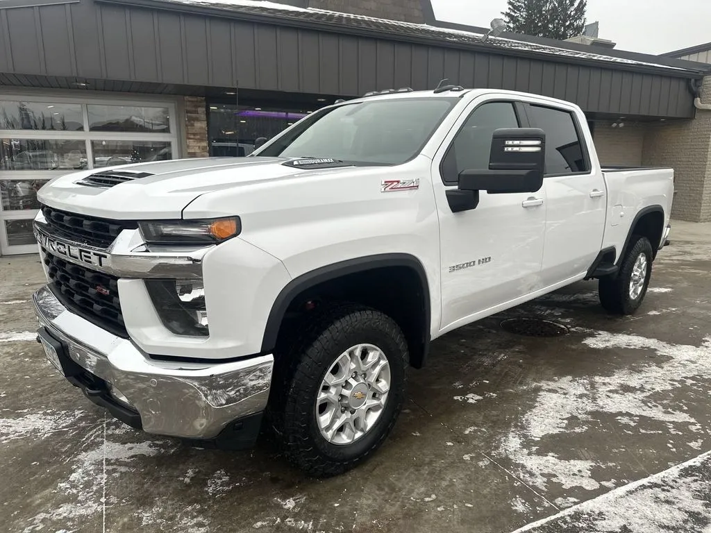 White 2022 Chevrolet Silverado 3500HD LT for sale in Somerset, WI