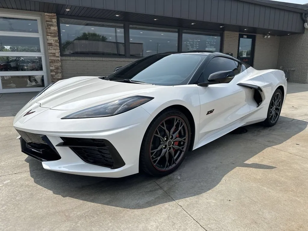White 2023 Chevrolet Corvette Stingray for sale in Somerset, WI