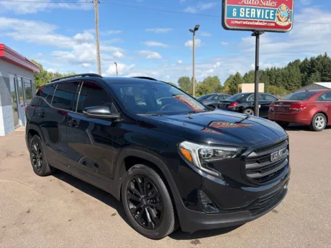 Black 2020 GMC Terrain SLT for sale in Somerset, WI