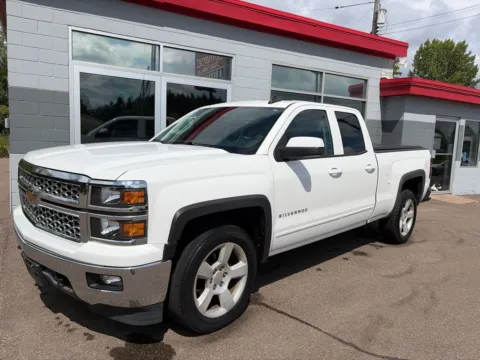 White 2015 Chevrolet Silverado 1500 LT for sale in Somerset, WI