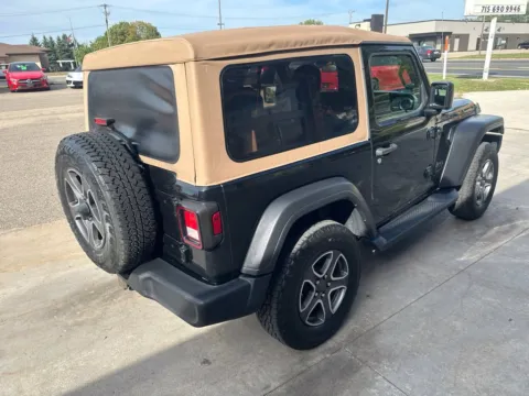 Photos of 2020 Jeep Wrangler Black & Tan for sale in Somerset, WI at Somerset Sales and Leasing