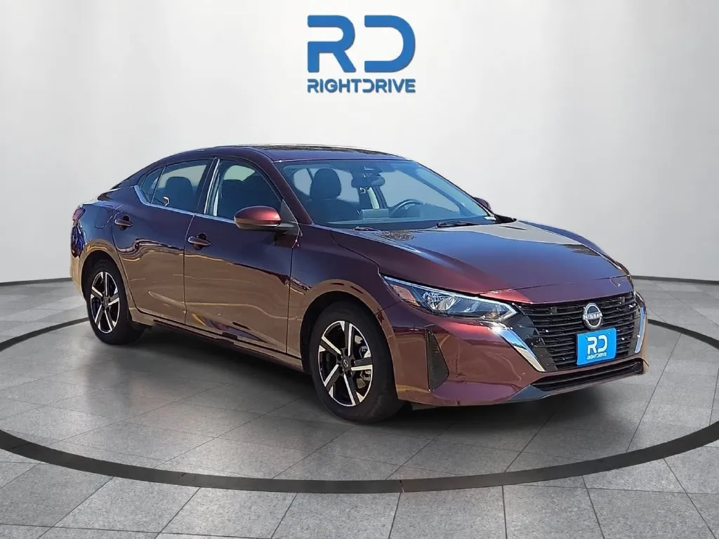 Red 2025 Nissan Sentra SV for sale in Fort Worth, TX
