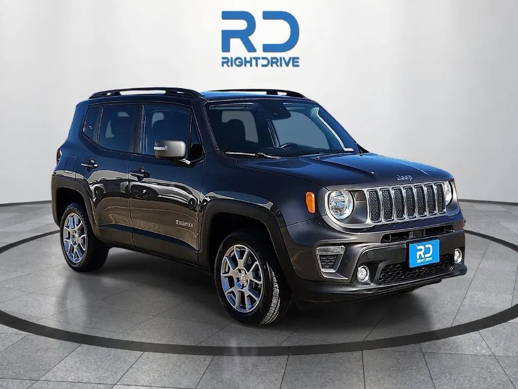 Gray 2021 Jeep Renegade Limited for sale in Fort Worth, TX