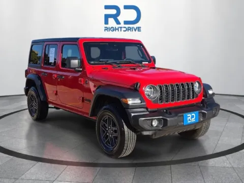 Red 2025 Jeep Wrangler Sport S for sale in Fort Worth, TX