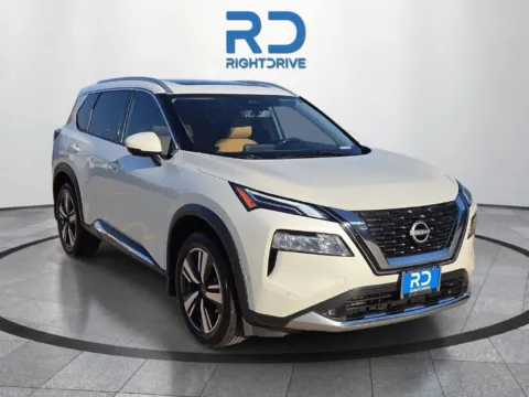 White 2022 Nissan Rogue Platinum for sale in Fort Worth, TX