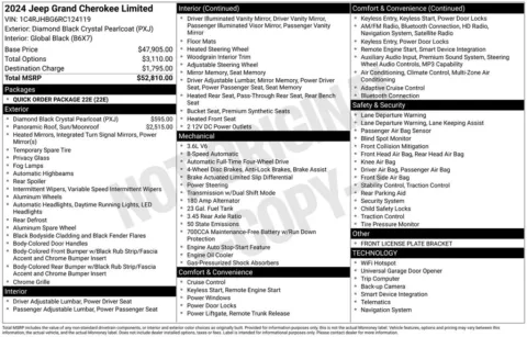 More photos of 2024 Jeep Grand Cherokee Limited at Lia Chrysler Jeep Dodge Ram Northampton, MA
