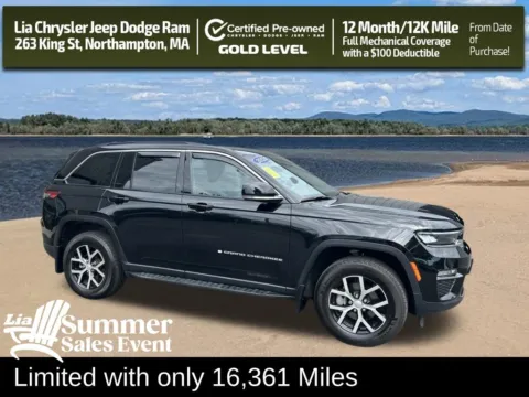 Black 2024 Jeep Grand Cherokee Limited for sale in Northampton, MA