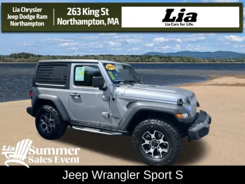 Silver 2018 Jeep Wrangler Sport S for sale in Northampton, MA