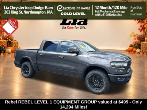 Gray 2026 Ram 1500 Rebel for sale in Northampton, MA