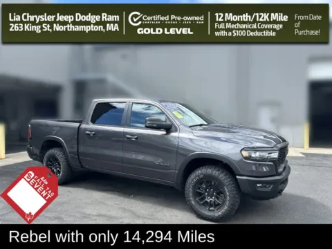 Gray 2026 Ram 1500 Rebel for sale in Northampton, MA