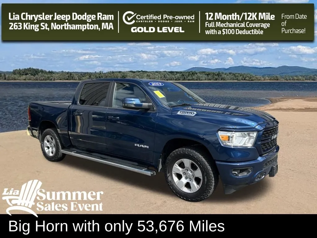 Blue 2023 Ram 1500 Big Horn/Lone Star for sale in Northampton, MA